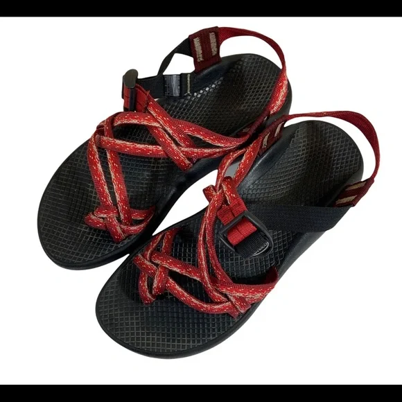 Chaco | Shoes | Chaco W8 Vibram Strappy Sandals Color Red  display picture 3